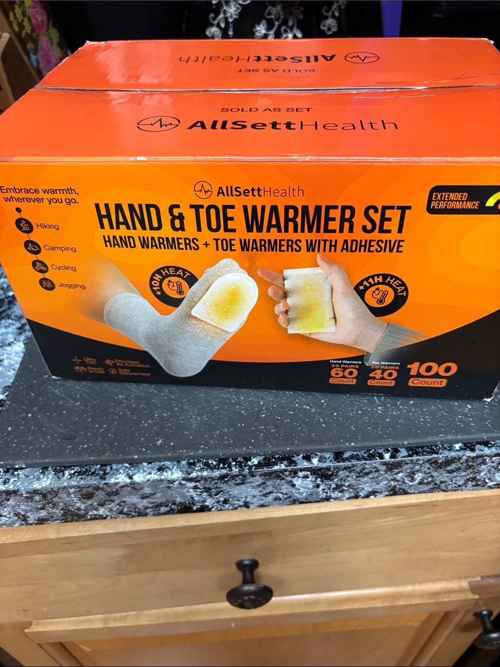 AllSett Health Hand & Toe Warmer Set -